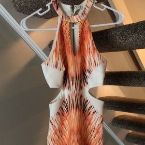 Guess Sonya cut out dress XS